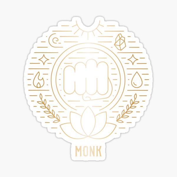 Item preview, Monk - Gold designed and sold by Yaniir.