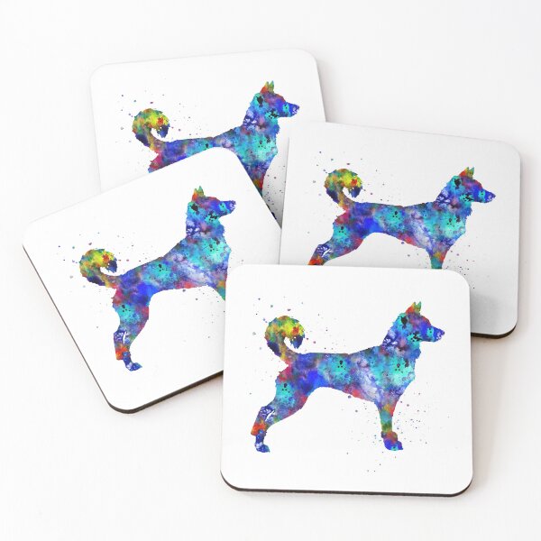 Item preview, Canaan, Canaan dog, watercolor Canaan designed and sold by Rosaliartbook.