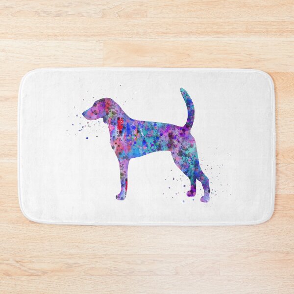 Item preview, American foxhound, American foxhound watercolor, American foxhound dog designed and sold by Rosaliartbook.