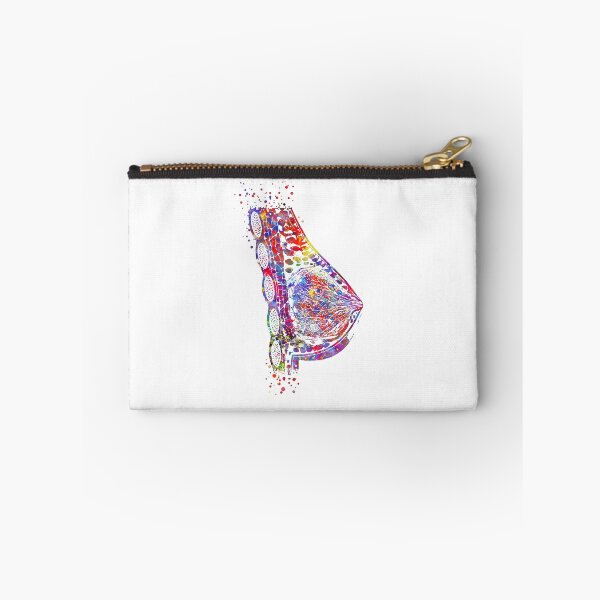 Item preview, Breast anatomy, mammary gland, watercolor breast designed and sold by Rosaliartbook.