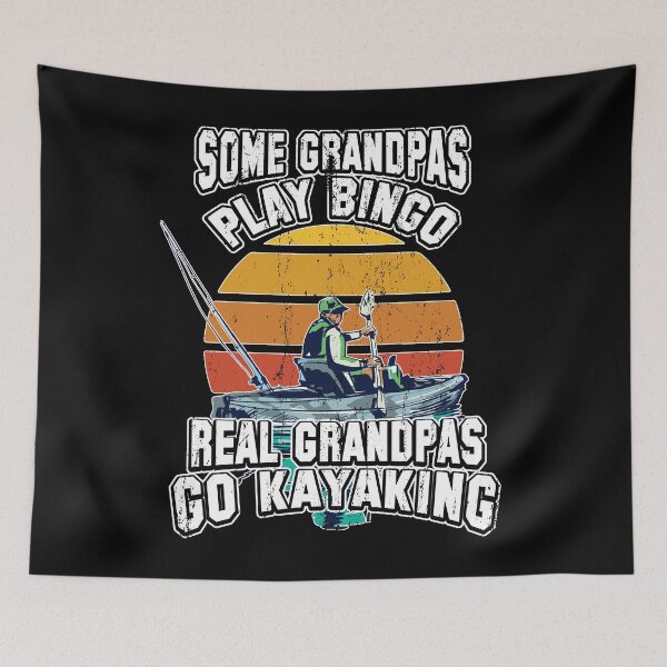 Item preview, Grandpa Kayak Tshirt Kayaking Shirt For Fathers Day Pop Gift designed and sold by DSWShirts.