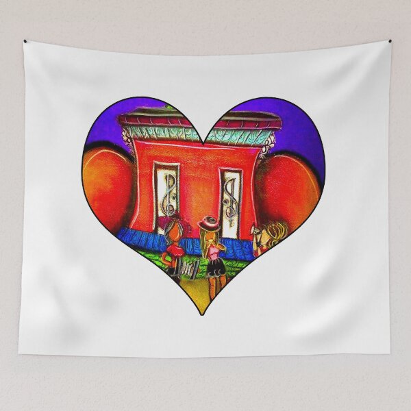 Item preview, Heart Girl Zydeco Band designed and sold by artbyomega.