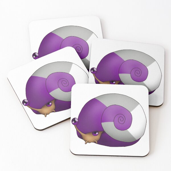 Item preview, Gray Asexual Grey Ace Coming Out Pride Snail designed and sold by PrideSnails.