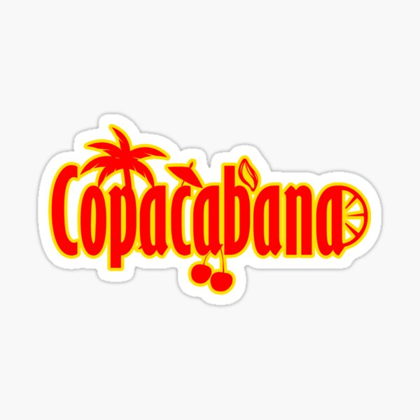 Brazil Brasil Rio de Janeiro Copacabana  Car' Sticker