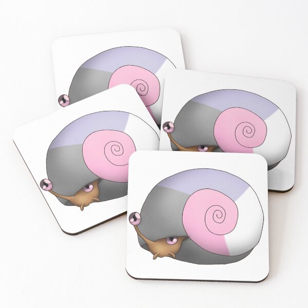 Item preview, Cupiosexual Cupioromantic Coming Out Pride Snail designed and sold by PrideSnails.