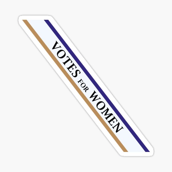 Vista previa del artículo con la obra «Votos para mujeres - Morado/Dorado», diseñado y vendido por andrewalcock.