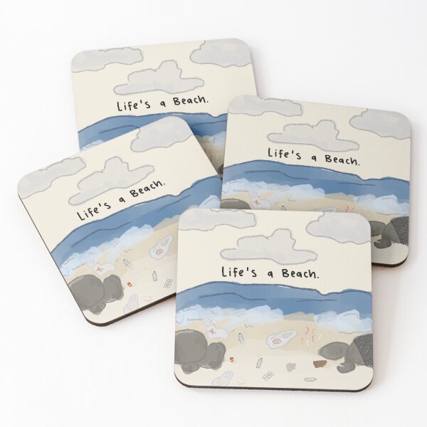 Item preview, Life's a Beach designed and sold by Mazie Kate.