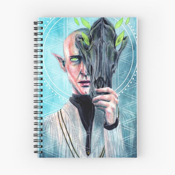 Item preview, The Emperor Solas - Dragon Age Tarot Card Illustration designed and sold by arlieopal.