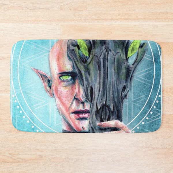 Item preview, The Emperor Solas - Dragon Age Tarot Card Illustration designed and sold by arlieopal.