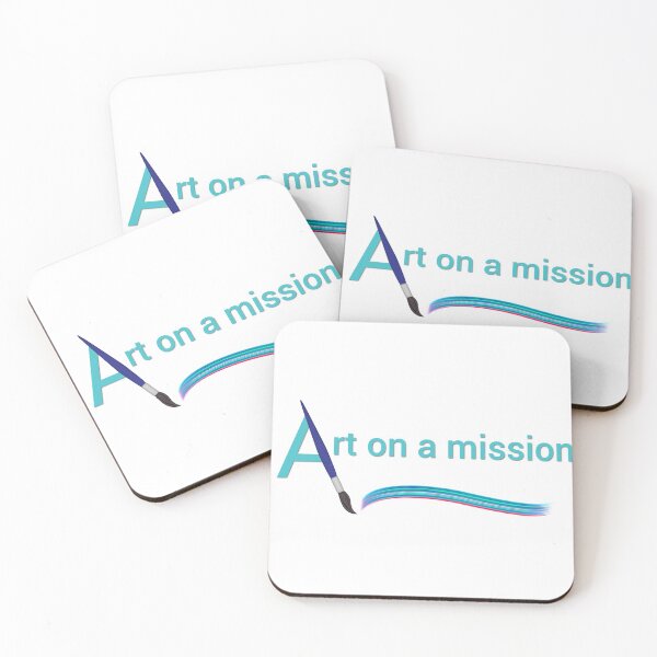 Item preview, Art on a Mission Logo designed and sold by OriginalArt4ME.