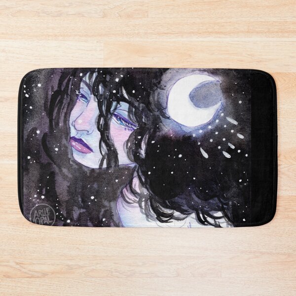 Artikelvorschau, La Lune-Aquarell-Illustration entworfen und verkauft von arlieopal.