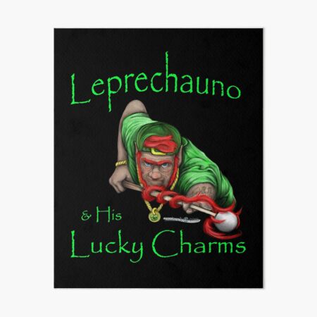 Leprechauno and His Lucky Charms Art Board Print