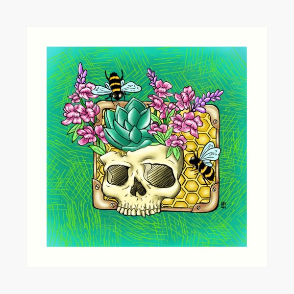 Give me bees or give me death Art Print