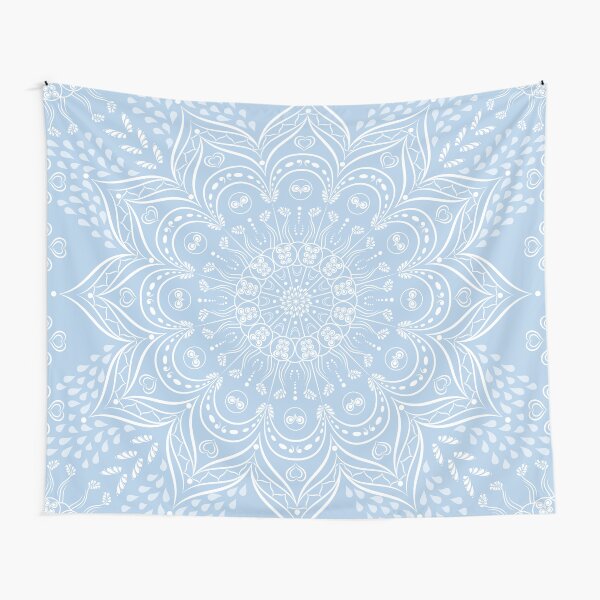 Item preview, Baby Blue Mandala Pattern designed and sold by Eng-Sun.