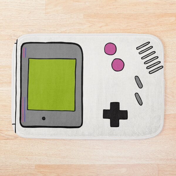 Retro Game Boy Bath Mat