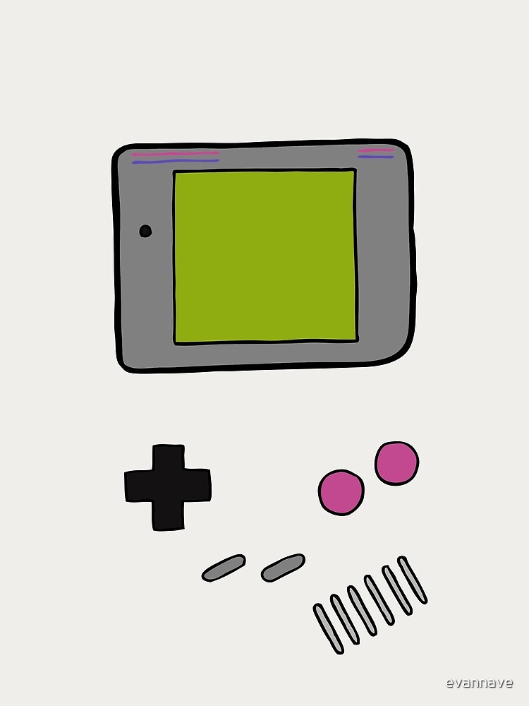 Retro Game Boy by evannave