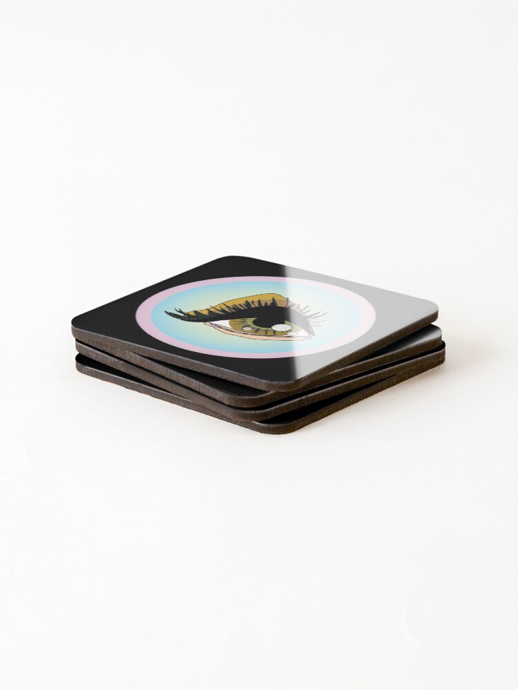Thumbnail 4 of 5, Coasters (Set of 4), Behold designed and sold by InfinitePathArt.