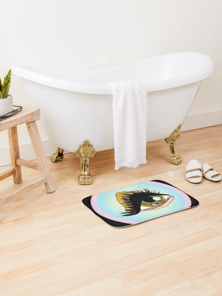 Thumbnail 2 of 6, Bath Mat, Behold designed and sold by InfinitePathArt.