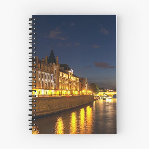 Item preview, Illuminated Conciergerie at night, Paris, France. designed and sold by Ulysse Pixel.