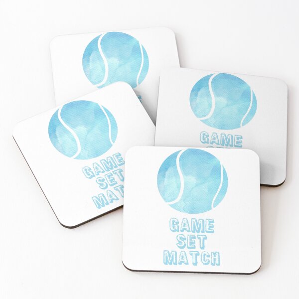 Item preview, Game Set Match - Tennis Sticker designed and sold by StickersStore.