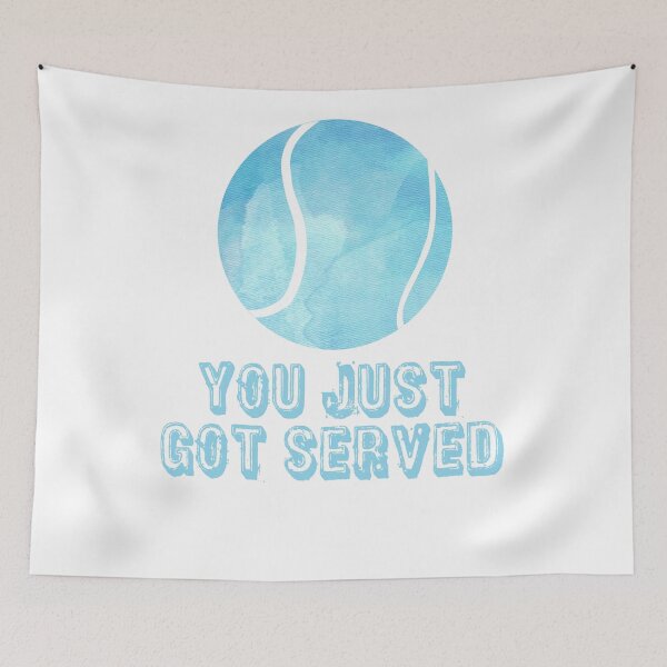 Item preview, You Just Got Served - Tennis Sticker designed and sold by StickersStore.