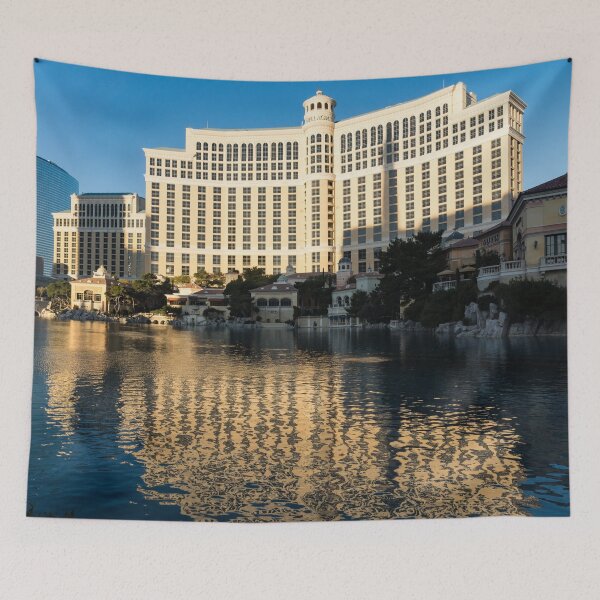 Item preview, Blue Sky and Sunshine - Reflecting on Bellagio Las Vegas designed and sold by Georgia Mizuleva.