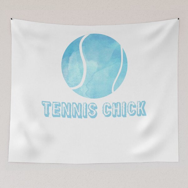 Item preview, Tennis Chick - Tennis Sticker designed and sold by StickersStore.