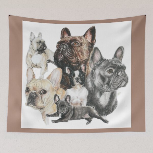 Item preview, French Bulldog Montage designed and sold by BarbBarcikKeith.