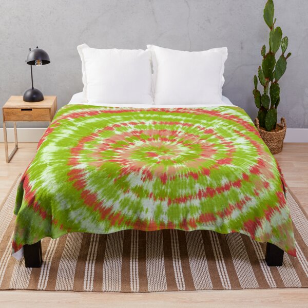 Item preview, Green and Orange Clash Tie Dye designed and sold by TheTarotShop.