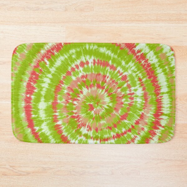Item preview, Green and Orange Clash Tie Dye designed and sold by TheTarotShop.