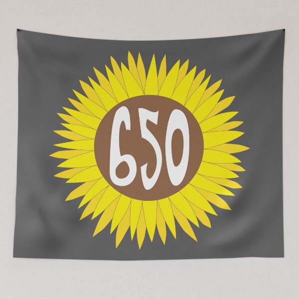 Item preview, Hand Drawn California 650 Area Code Sunflower designed and sold by itsrturn.