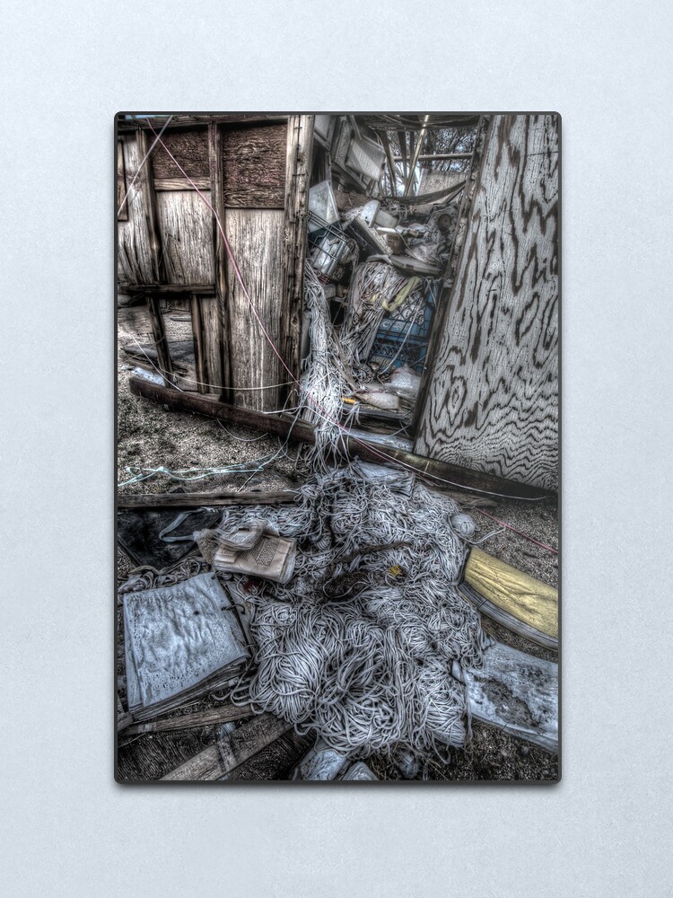Alternate view of Strung-out Metal Print