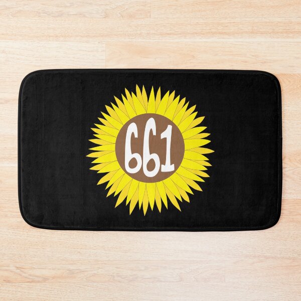 Item preview, Hand Drawn California 661 Area Code Sunflower designed and sold by itsrturn.