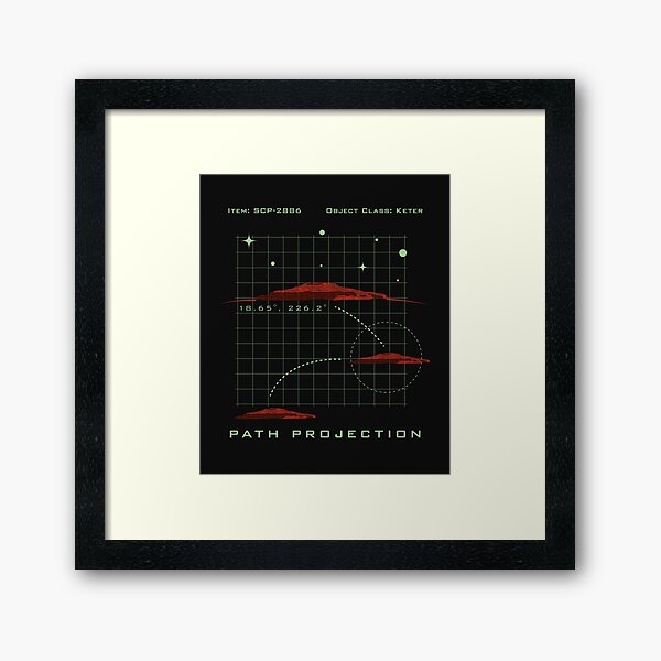 Scp 1471 Malo Ver1 0 0 Scp Foundation Framed Art Print By Opalskystudio Redbubble