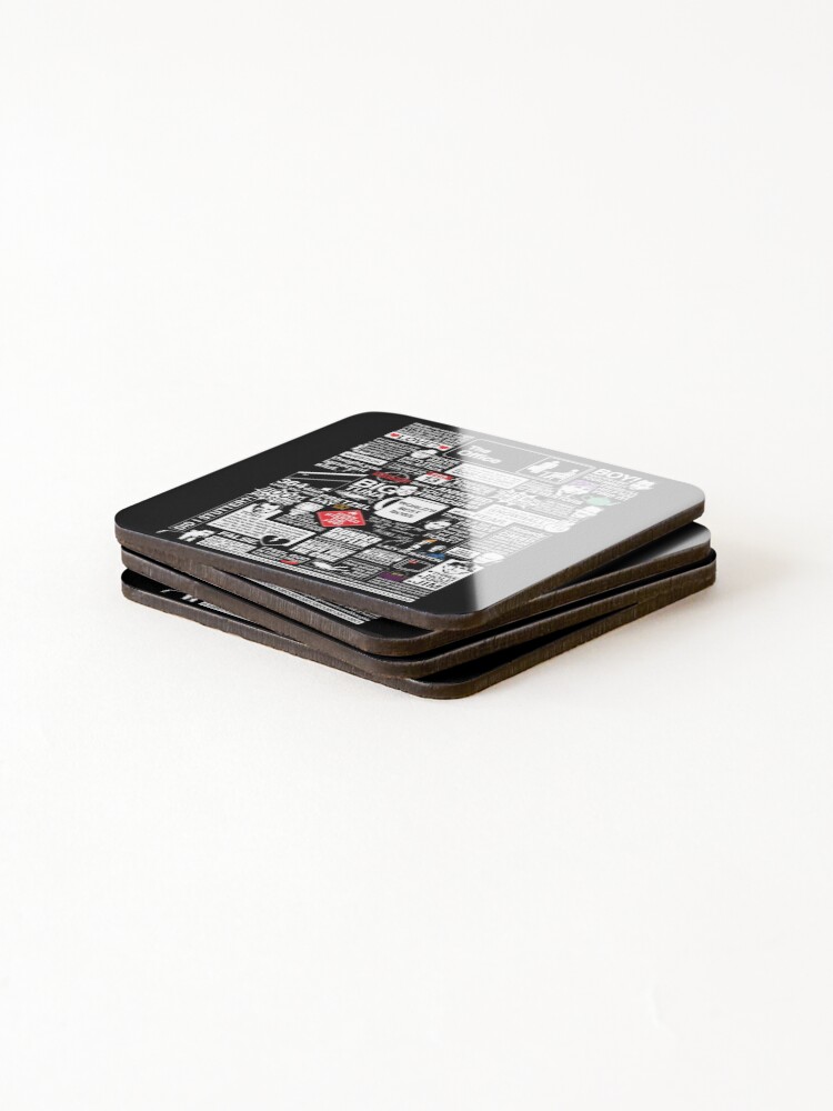 Alternate view of Wise Words From The Office - The Office Quotes Coasters (Set of 4)