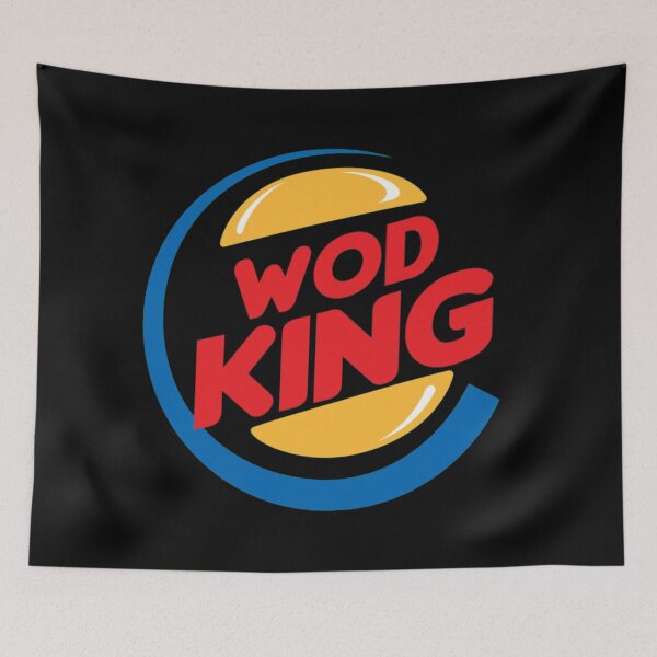 Item preview, Crossfit WOD King designed and sold by WeMadeOurWorld.
