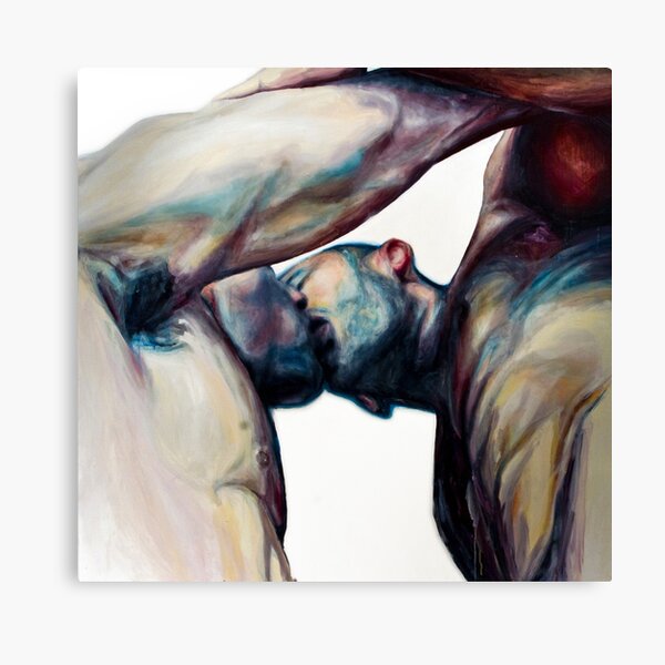 Kiss Canvas Print