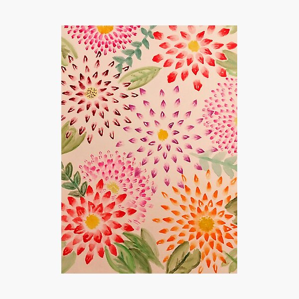 Item preview, Blushing Blooms by Pamela Montgomery designed and sold by Pamela Montgomery.