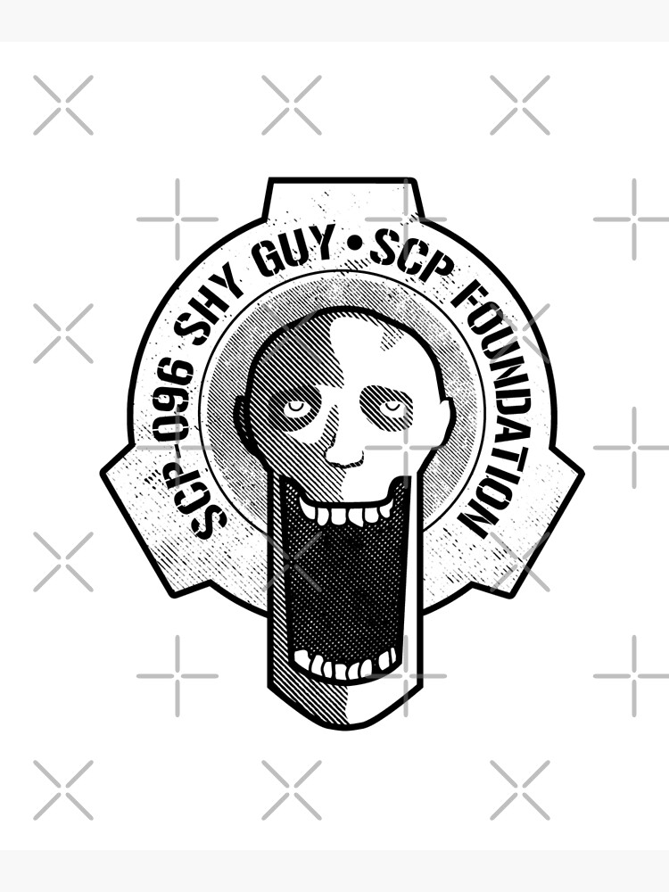 scp 096 Picture , scp 096 face | Art Board Print