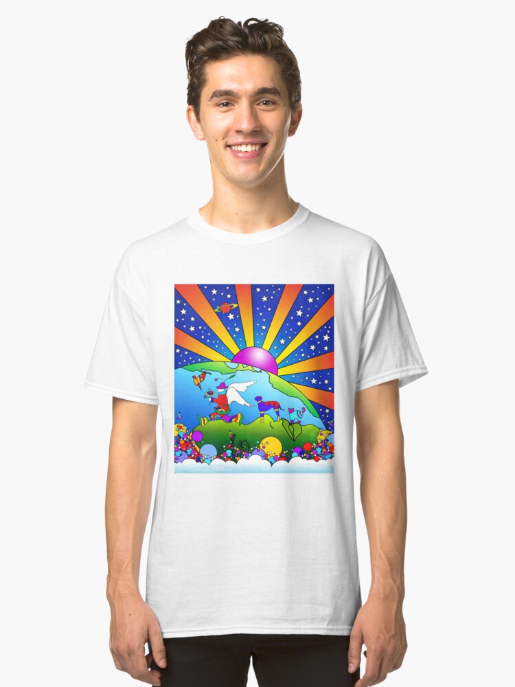 Alternate view of Cosmic Pet World Classic T-Shirt