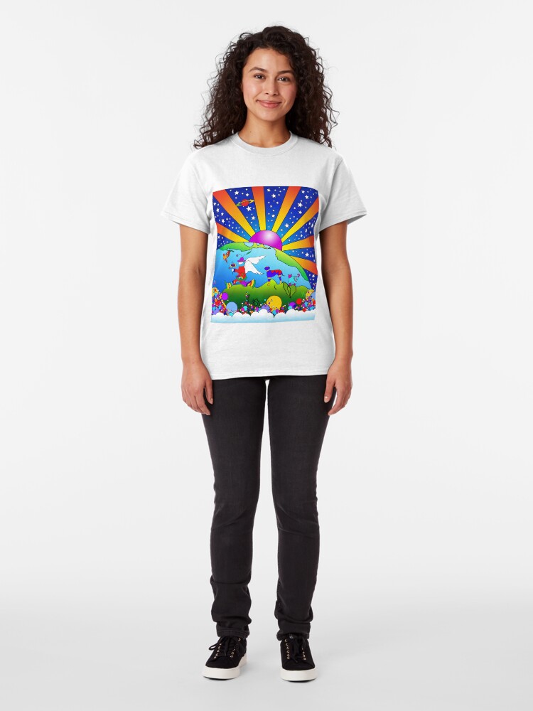Alternate view of Cosmic Pet World Classic T-Shirt
