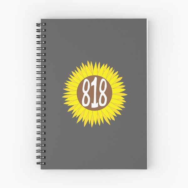 Item preview, Hand Drawn California 818 Area Code Sunflower designed and sold by itsrturn.