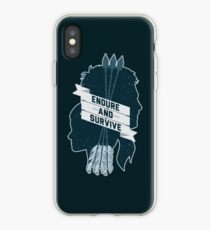 Vinilo o funda para iPhone Aguanta y Sobrevive