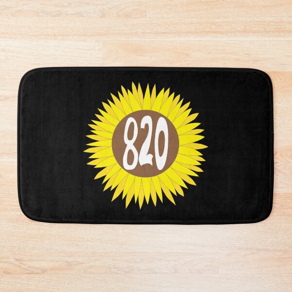 Item preview, Hand Drawn California 820 Area Code Sunflower designed and sold by itsrturn.