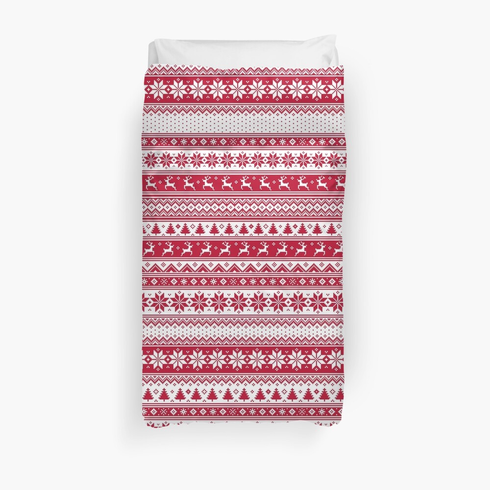 Nordic - Scandinavian Christmas Duvet Cover