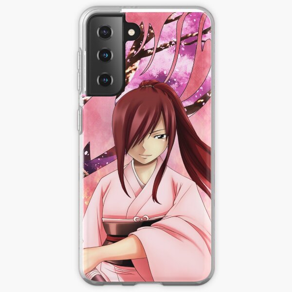 Erza Scarlett - Guerrier non armé Coque souple Samsung Galaxy