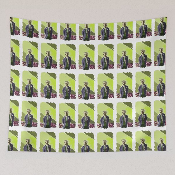 Item preview, Man and green wall designed and sold by Gabriele Maurus.