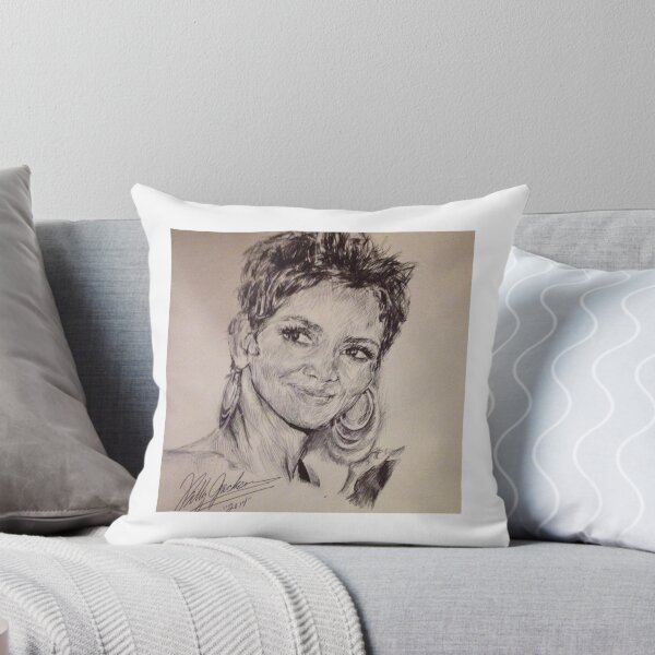 Item preview, HALLE BERRY PORTRAIT designed and sold by Portraits by Billy Jackson.