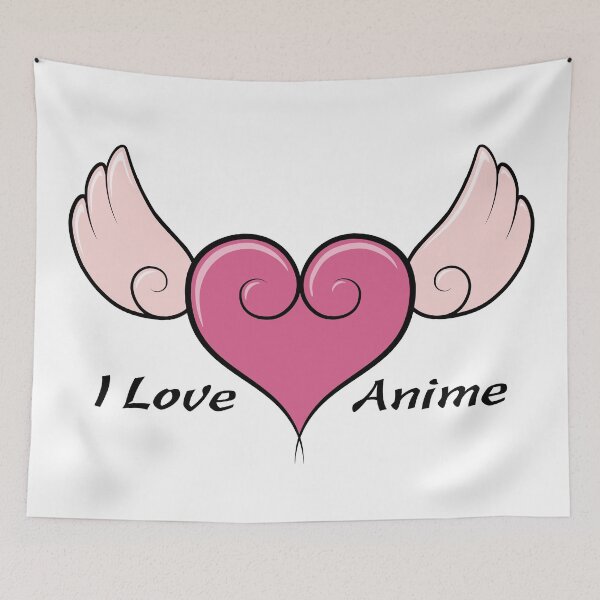 Item preview, I love Anime - Magical Heart designed and sold by Jinxcat13.