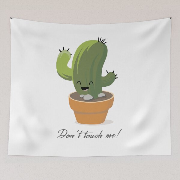 Item preview, Don't touch me ! Vector Succulent Character  designed and sold by Arch4Design.
